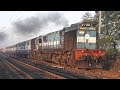 Slow moving train with diesel engine #shorts