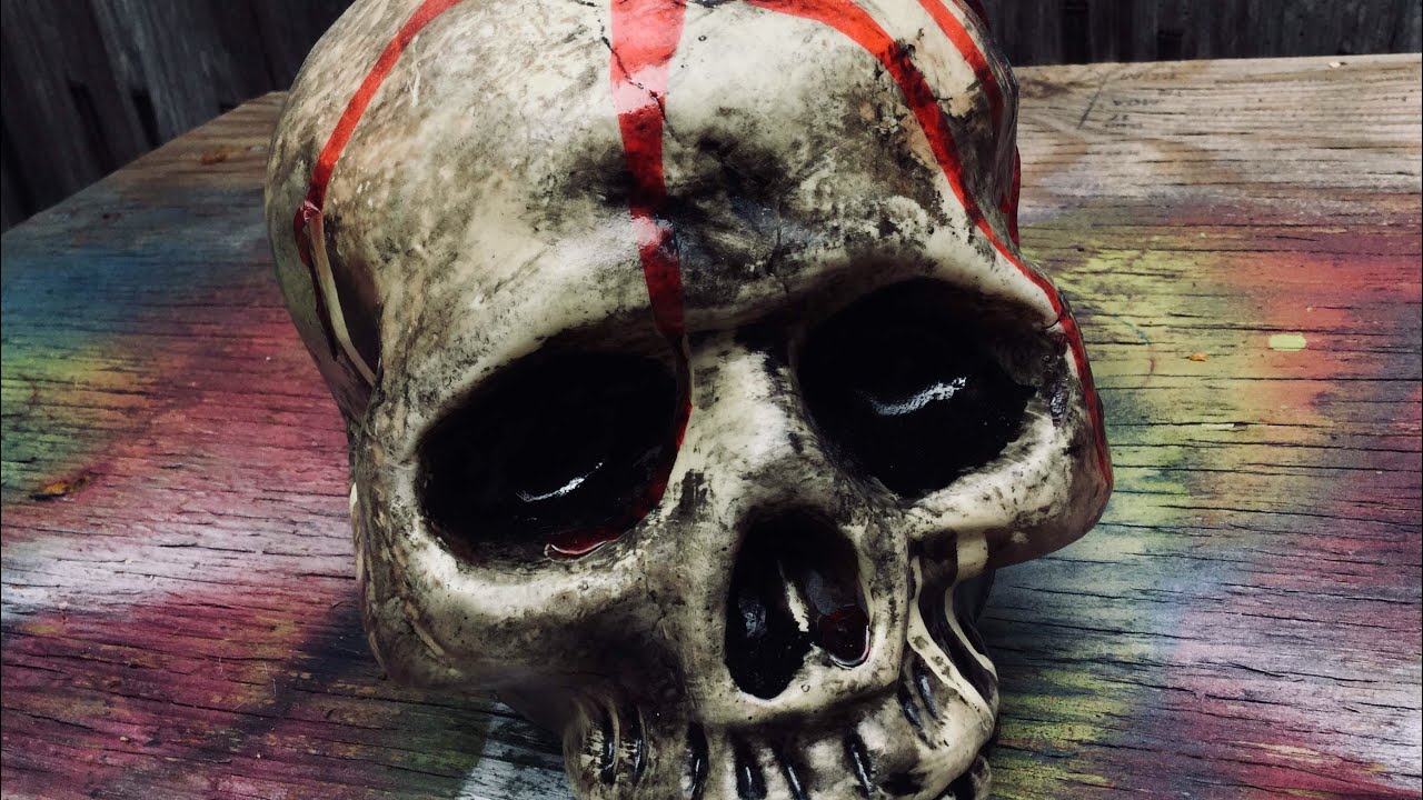 How to Make a SKULL BRAIN Halloween Prop