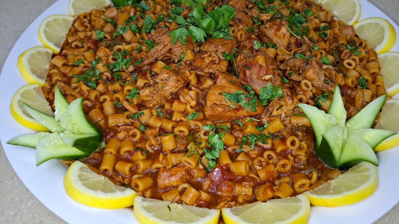 مكرونة الطيبين بأسهل وألذ طريقة  😋  👍