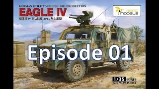 Build Episode 01 - Vespid Models 1:35 Eagle IV