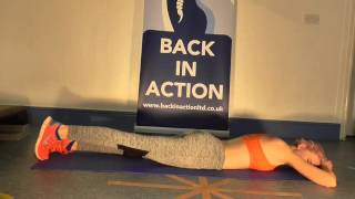 Glute prone lying Level 1