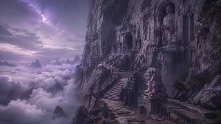 The Temple Beyond the Clouds · Dark Ancient Ambient Music for Sleep