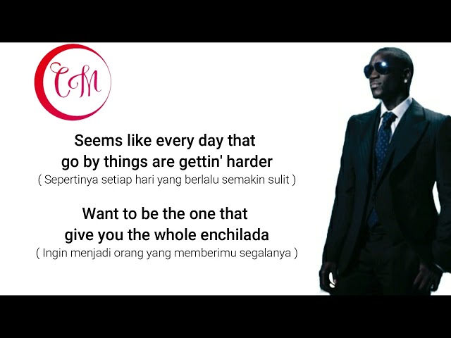 Be with You - Akon ( Lirik dan Terjemahan ) class=