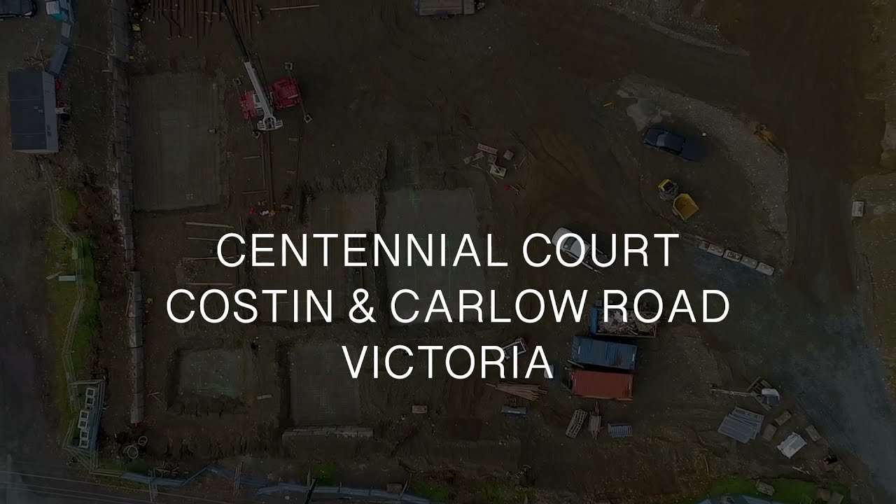 Centennial Court Aerial Update November 2021 | Ironclad Developments Inc.