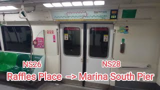 Smrtretired Kawasaki Heavy Industries C151 079080 - Raffles Place To Marina South Pier