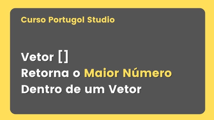Tutorial: Como buscar números em um vetor usando Portugol