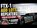 FTX-1 Add Lots Repeaters