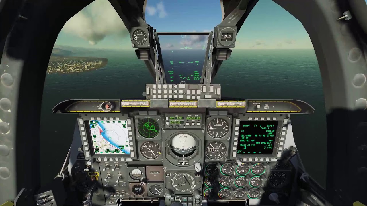 TACAN DME Approach - YouTube