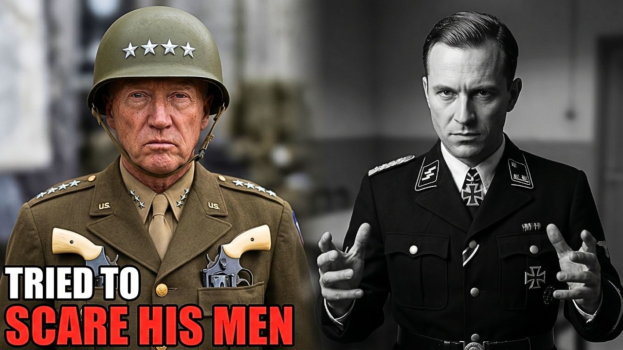 "What Patton Said to the SS Commander Who Tried to Scare His Men"