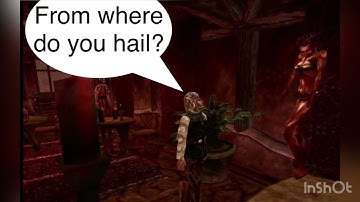 Morrowind | Fargoth Picking Up Chicks on Hinge