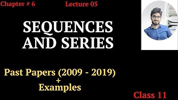 First Year Mathematics || Past Papers + Examples || Lecture 05 || Chapter # 6 || Saad Latif