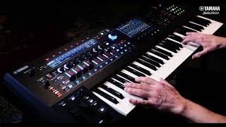 DEMO YAMAHA MONTAGE M - GREAT SOUND 400 Notes polyphony!