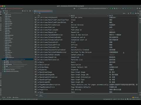 QOR5 i18n-transfer tool to export go struct messages to csv, and import csv to go struct messages