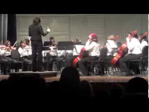 Spillane Middle School 2013 Christmas Symphony performance