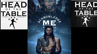 WWE Roman Reigns Exit / no intro / extended 30 Minutes Theme Song Head Of The Table (Arena Effects)