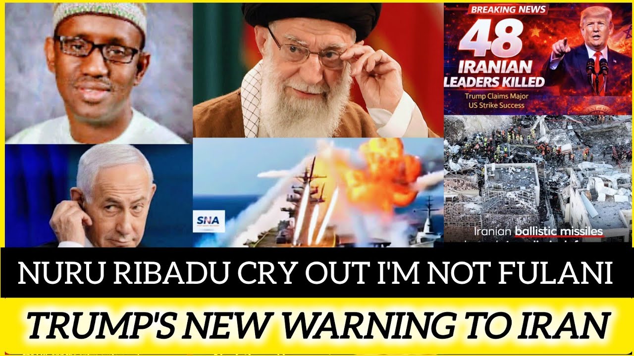 ỌWỌ́ TRUMP TI TẸ NUHU RIBADU O!LÓ BÁ JẸ́WỌ́ BÀBÁ MI KISE FÚLÀNÍ O/ÀÀRẸ TRUMP FI ÌKÌLỌ̀ RÁNṢẸ́.2/3/26