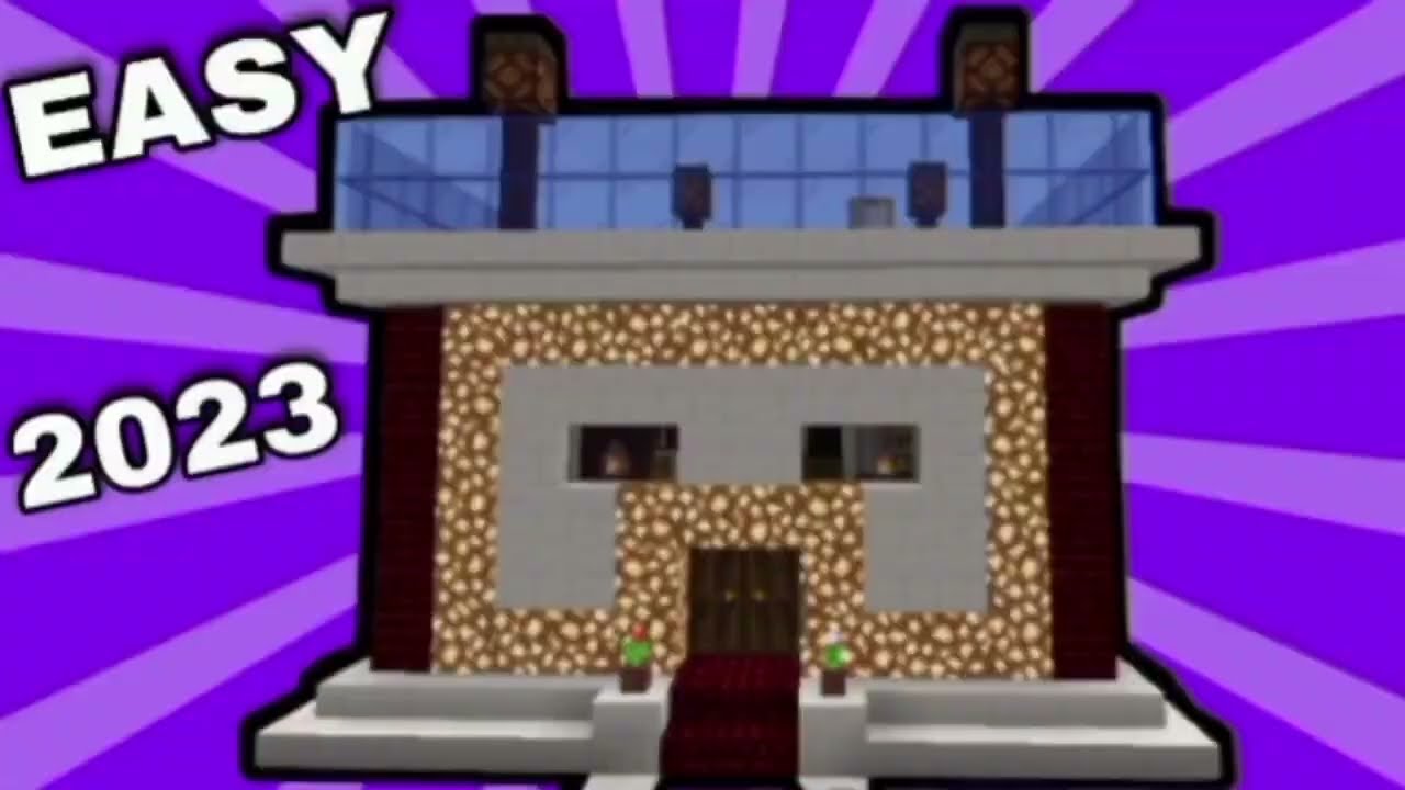 Minecraft: How To Build A Small Modern House Tutorial (#3) easy minecraft house tutorial survival