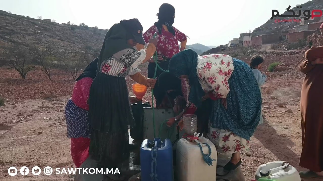 تارودانت: غياب الماء يقض مضجع ساكنة دوار أمسمسا بجماعة أساكي