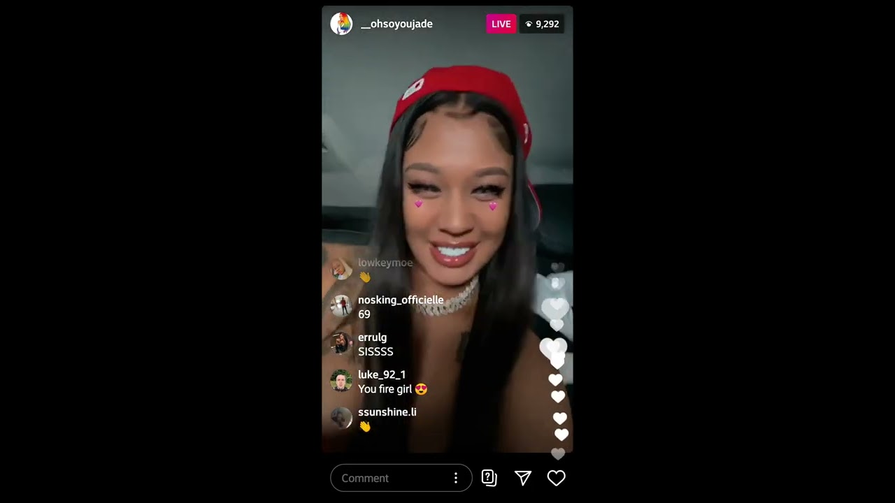 6ix9ine & Jade IG LIVE