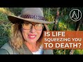 Are you exhausted and feel like life is strangling you?
