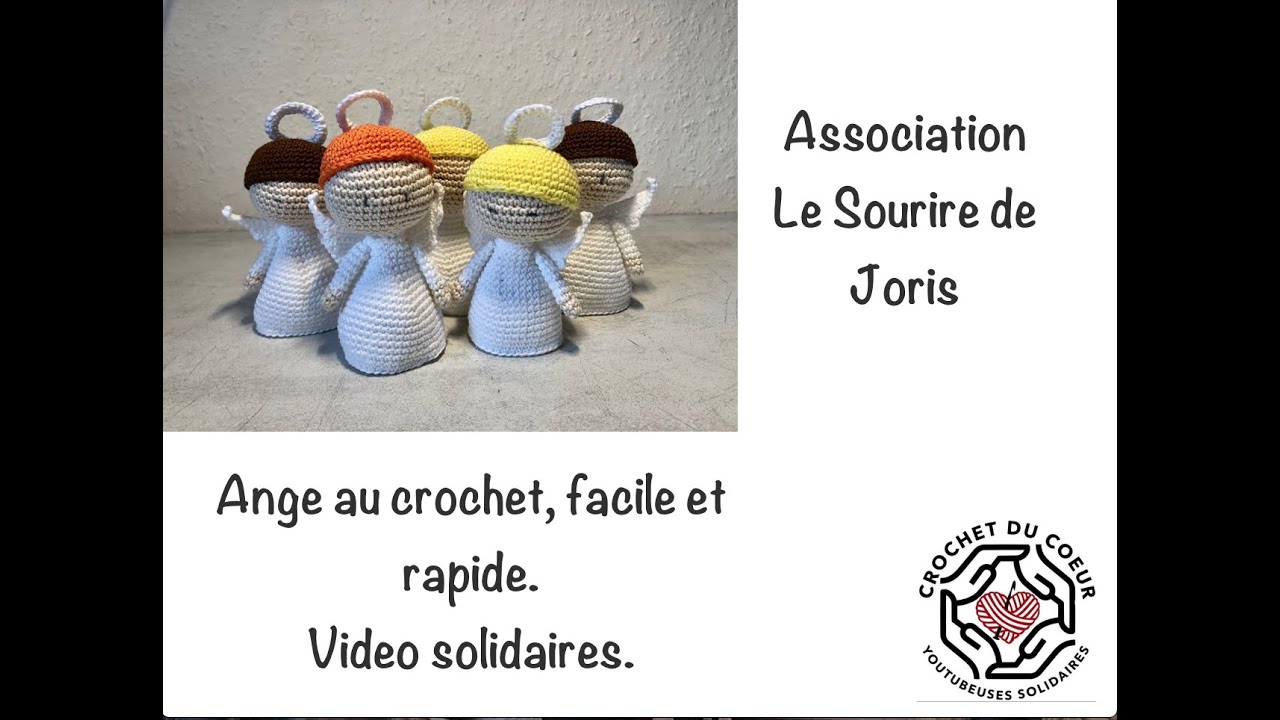 Tuto Ange Au Crochet Video Solidaires Youtube