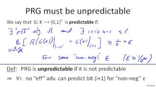 2   2   Stream ciphers and pseudo random generators 20 min)