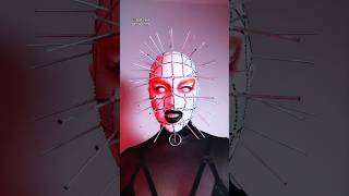 it’s spooky season…GET ON MY LEVEL! 😈 #pinhead makeup by Emily Vey Beauty #halloween #sfxmua