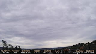 Timelapse Cam 1 - 19. juni 2019