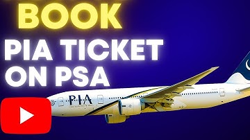 PIA Ticket Booking | Online PIA Ticket Kaise Kare | PIA Booking Step by Step Guide 2025