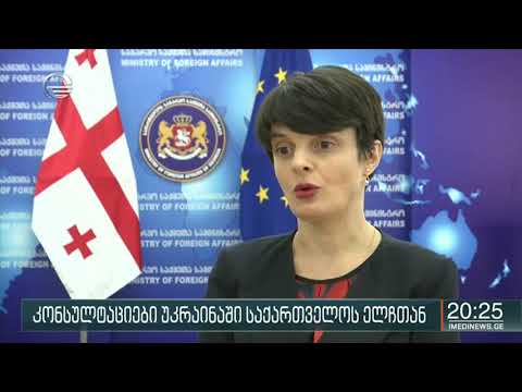საგარეო საქმეთა სამინისტრომ უკრაინაში საქართველოს ელჩთან კონსულტაციები  დაიწყო