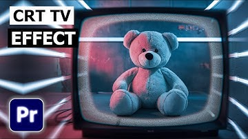How To Make CRT TV Effect In Premiere Pro | Retro TV Look Tutorial