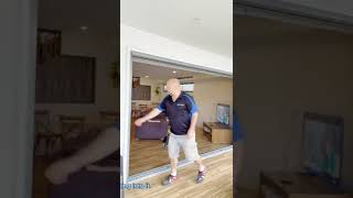 Large bifold doors retractable fly screens