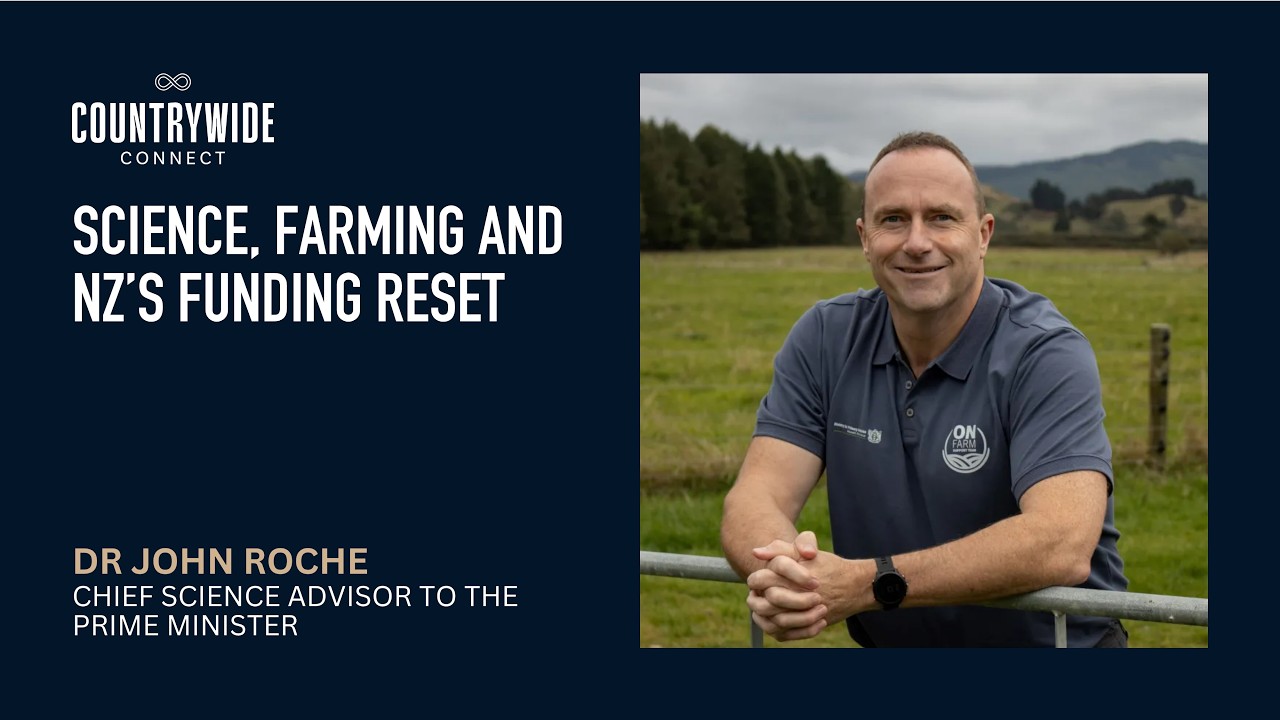 John Roche - Science, farming and NZ’s funding reset - YouTube