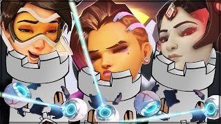 TOWER DEFENSE EXTREME VERSION - Overwatch Custom Game Mode Shenanigans!