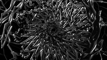 Abstract 3D black and white tunnel animated background video ,No Copyright , Grey  silver background