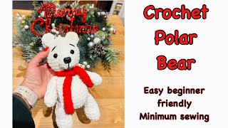 Polar Bear Crocheted Stuffed Animals – Spark Mercantile