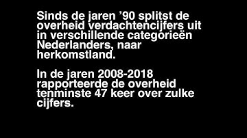 Video-van-1-minuut: publicaties over criminaliteit & herkomstland 2008-2018