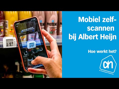 Mobiel zelfscannen bij Albert Heijn XL Brusselsepoort