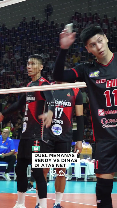 Dimas Saputra di Block Rendy Tamamilang #voli #tarkam #volleyball