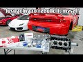 Twin Turbo 6g72 Engine rebuild is ready to begin [ 3000 gt ]