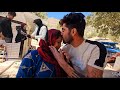 دیدار خانواده وحید از خانه عشایری سجاد هنر آشپزی سجاد و مراقبت از راحله 