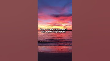 Even a Small Step Forward Still Counts as Progress | Motivational Quote