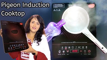 Pigeon Acer Plus Induction Cooktop Review | Pigeon Induction 1800W Demo | Induction Stove