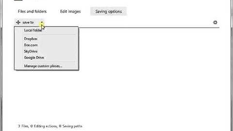Add TIFF compression during conversion with reaConverter