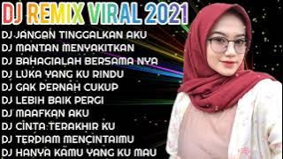 DJ REMIX TIKTOK HITS 💃 || DJ MANTAN MENYAKITKAN - DJ LUKA YANG KU RINDU || AH MANTAP ❤️