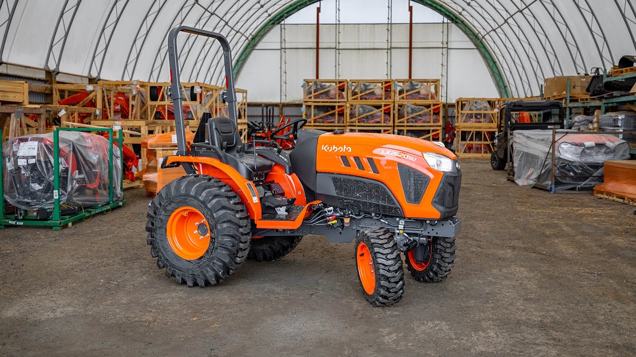 20個 NEW* 2024 Kubota LX2620SU! - YouTube