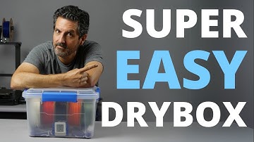 Super Simple Way to Keep Your 3D Printer Filament Bone Dry