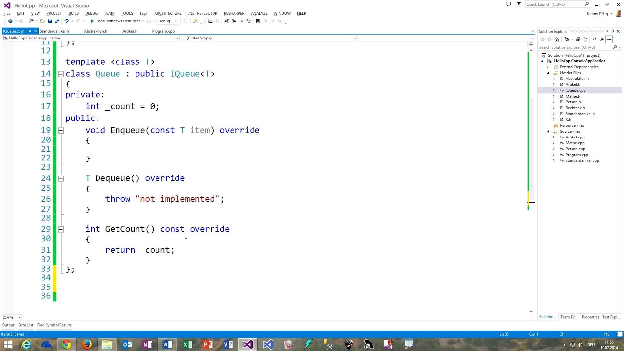 206 Template-Klassen in C   - YouTube