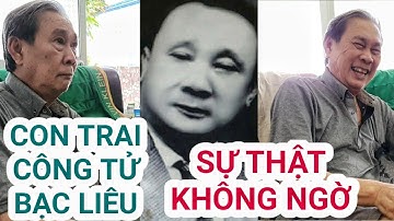 Cuộc sống hiện tại của ông TRẦN TRINH ĐỨC con trai CÔNG TỬ BẠC LIÊU ít ai ngờ tới ?