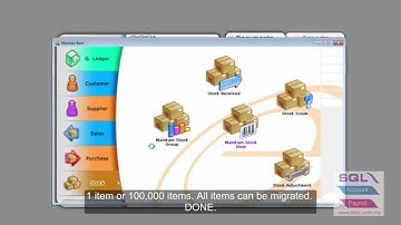 Sage UBS Migrate Data to SQL Account in 3 Steps